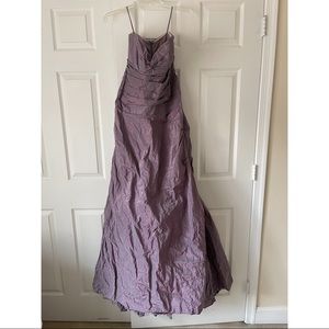 Nicole Miller Signature Iridescent Purple Gown with train
